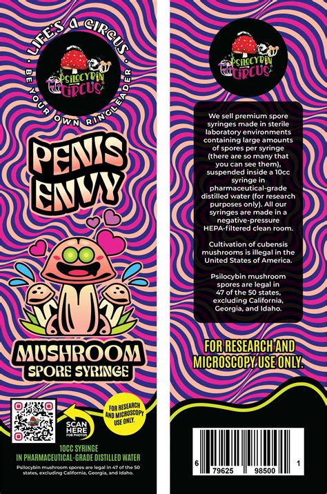 Penis Envy Mushroom Spores Buy Online Psilocybin Circus