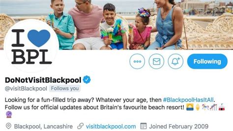 Coronavirus Tourist Office Urges Do Not Visit Blackpool In Lockdown