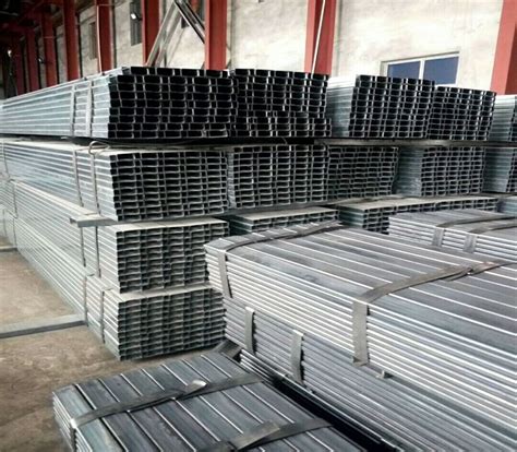 China Hot Dipped Galvanized C Type Channel Steel Price China C Type