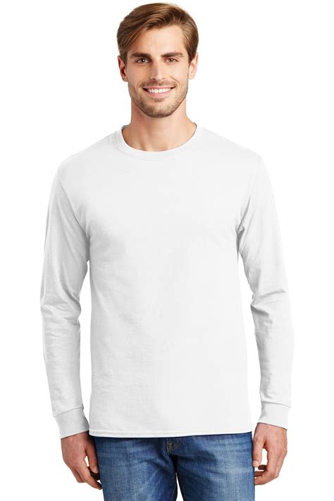 Tagless 100 Cotton Long Sleeve T Shirt