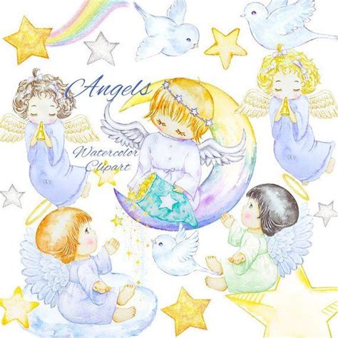 Angel Watercolor Clipart 10 Free Cliparts Download Images On