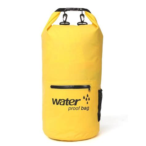 20l Floating Waterproof Dry Bag Wopow Pvc Ipx6 Durable Lightweight Roll Top Backpack With