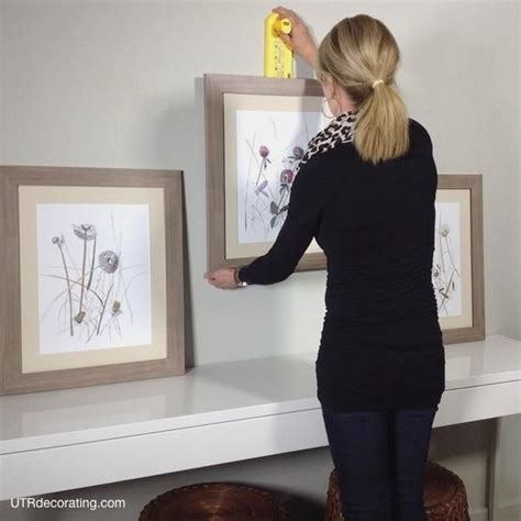 How To Hang Three Pictures — Its Easier Than You Think Hanging Pictures On The Wall Picture