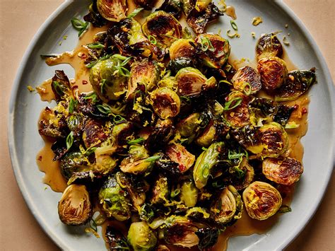 Whenever i can fit them into a recipe, i do! Fried Brussel Sprouts Recipe The Kitchen / Crispy Asian Brussel Sprouts Slender Kitchen ...