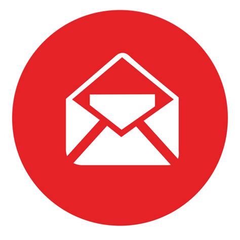 78 Mail Icon Png Red Free Download 4kpng