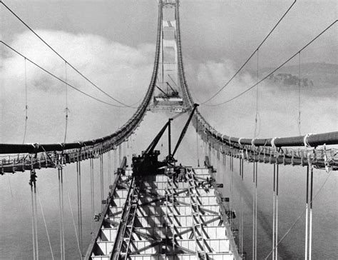 Amazing Photographs Of The Construction Of The Golden Gate Bridge From