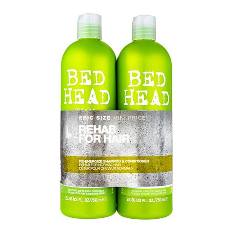Tigi Bed Head Re Energize Shampoo Ml Conditioner Ml Duo Set