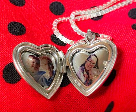 Forever In My Heart Silver Photo Locket Powered By Mom