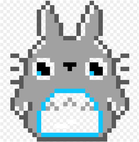 Totoro Cute Pixel Art Totoro Png Transparent With Clear Background Id