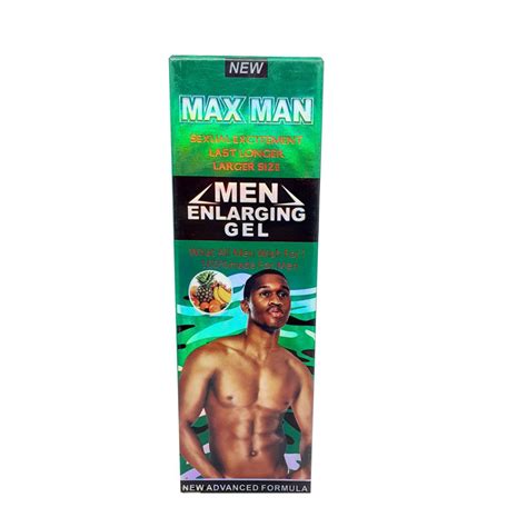 New Maxman Men Penis Enlarging Gel 50g Online Shop