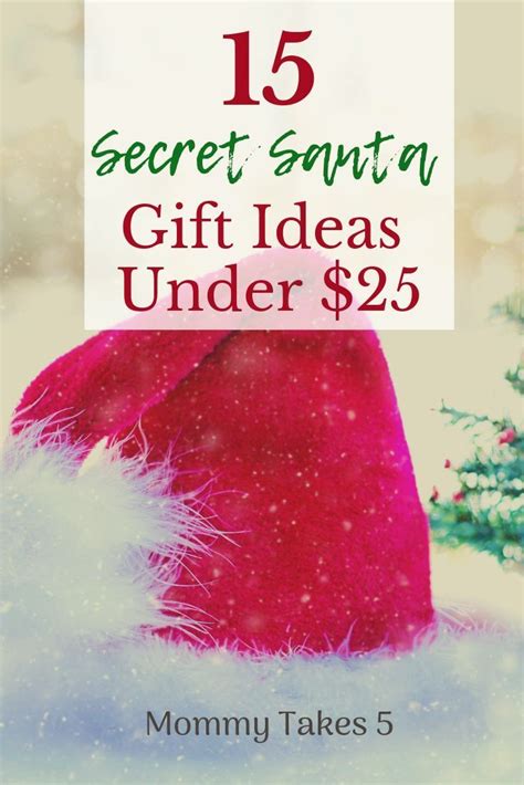 Maybe you would like to learn more about one of these? 15 Secret Santa Gift Ideas for Budgets Under $25 ...