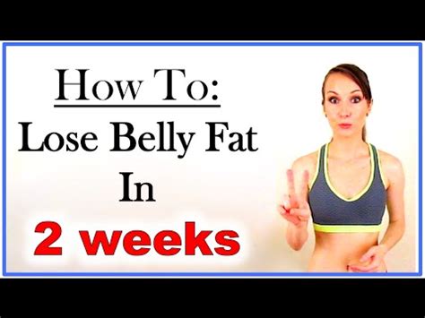 Most people jump to running, cycling, or other cardio exercises when they want to lose weight, but research indicates that resistance training is actually more beneficial at reducing waist. Lose Belly Fat in 2 weeks (No-Exercise Approach) - YouTube