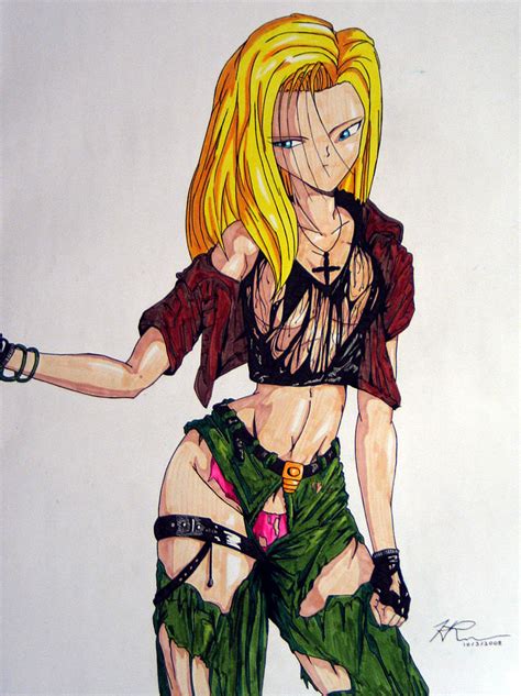 Rugged Gothic Android 18 Dragon Ball Z Photo 39582329 Fanpop