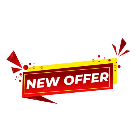 Free Offer Vector Png Images New Offer Sticker Design Free Vector And