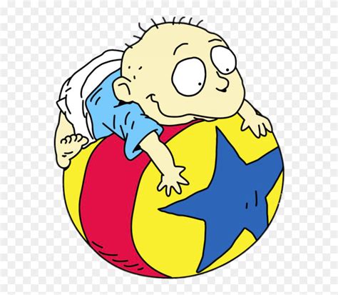 rugrats tommy pickles on ball rugrats png clipart pinclipart sexiz pix