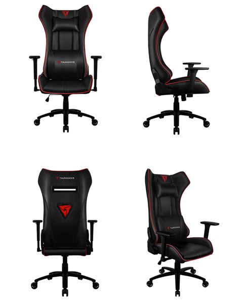 Buy Aerocool Thunderx3 Uc5 Rgb Gaming Chair Black Red Tx3 Uc5 Rd Pc