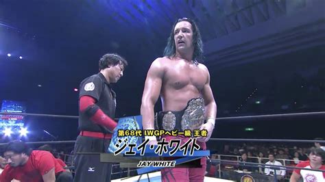 jay white is your new iwgp heavyweight champion of new japan