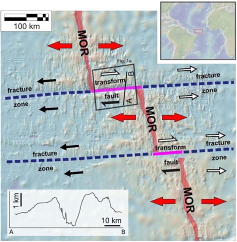 Frontiers Marine Transform Faults And Fracture Zones A Joint
