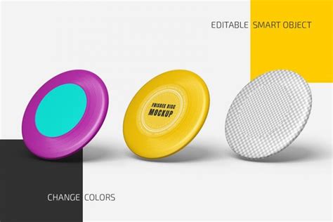 Download Frisbee Disc Mockup Set - Counrty4k