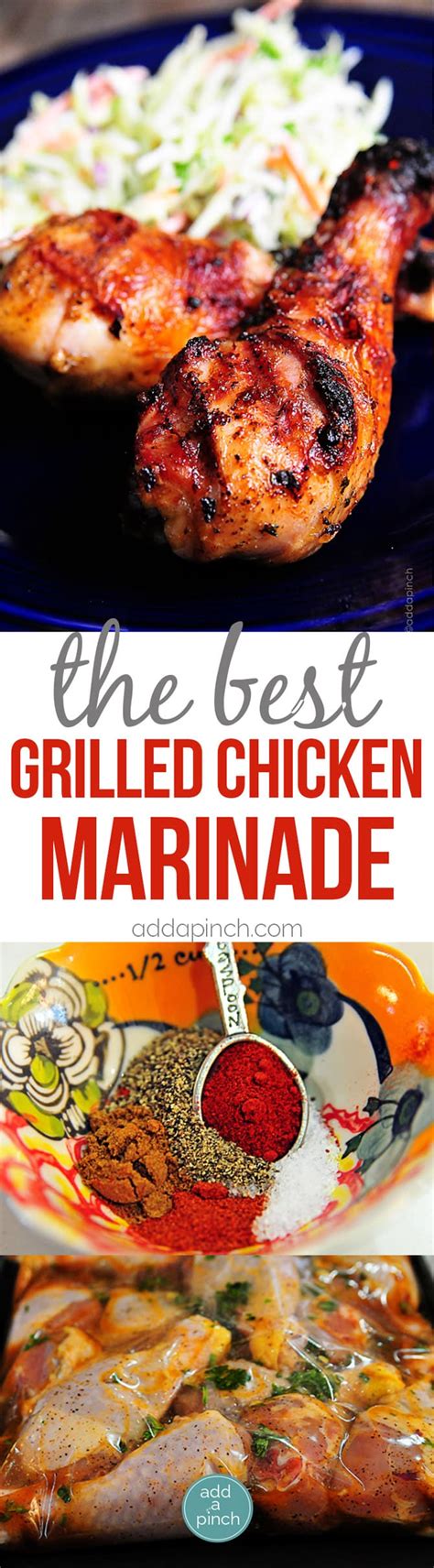 The Best Grilled Chicken Marinade Recipe Add A Pinch