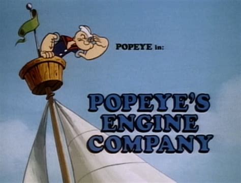 Popeyes Engine Company Popeye The Sailorpedia Fandom