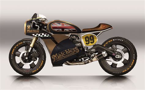 Artstation Matchless Motorcycle Cafe Racer Concept