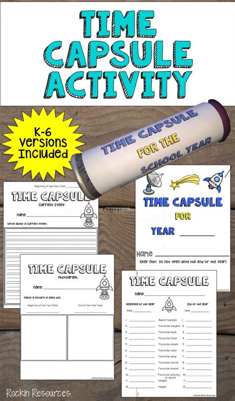 Time Capsule Ideas For Kids