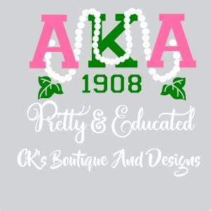 Alpha Kappa Alpha Pearl Logo Svg Alpha Kappa Alpha Pearl Svg Cut