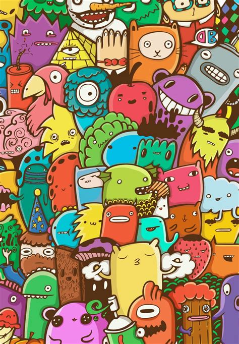 Doodle Art On Behance Doodle Art Designs Doodle Drawings Doodle Art