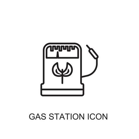 Premium Vector Gas Station Vector Icon Icon