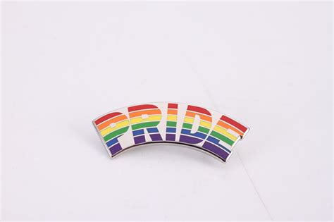 Buy Gay Pride Rainbow Lesbian Lgbt Enamel Lapel Pin Badge From Reliable Badge