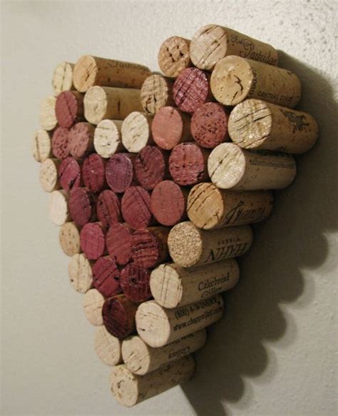 Vintage Wine Cork Heart Belindastein With Images Cork