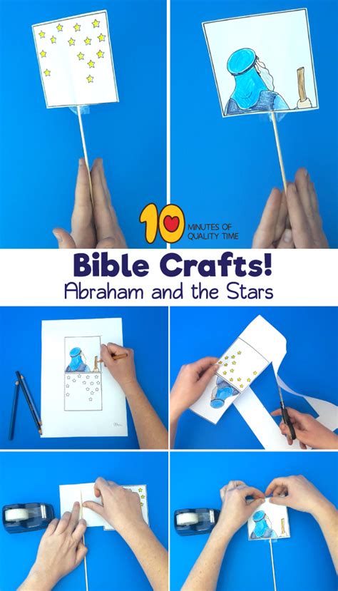 Abraham And The Stars Craft Sunday School Crafts For Kids Bible