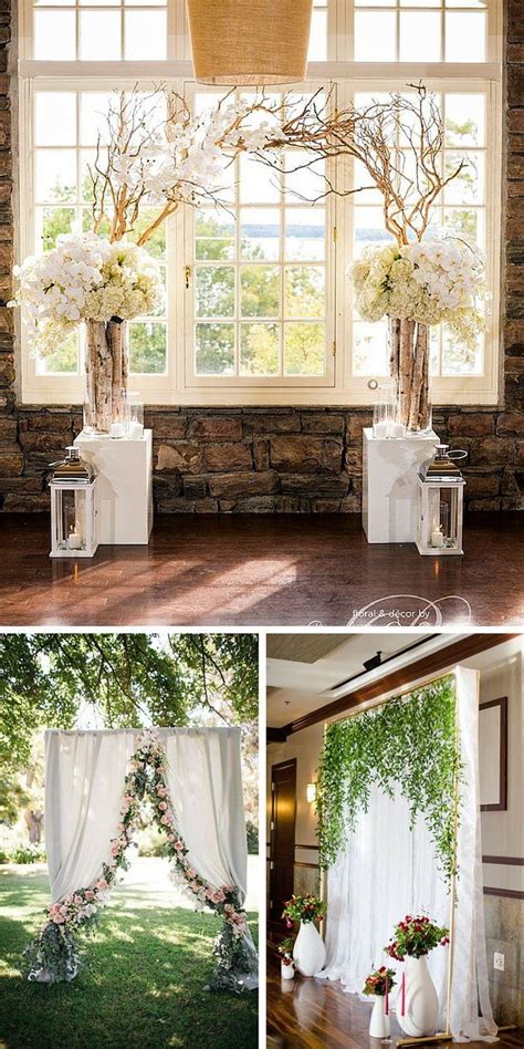 Wedding Backdrop Ideas For Ceremony Reception More