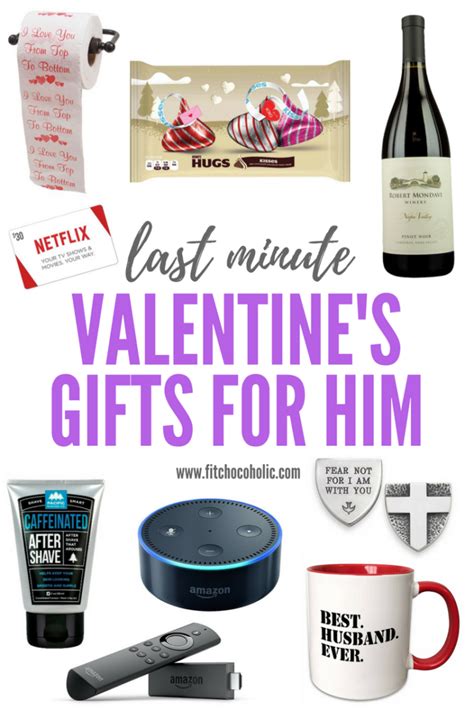 While we do not encourage letting important things wait till the last. Last Minute Valentine's Day Gift Ideas For Him ...