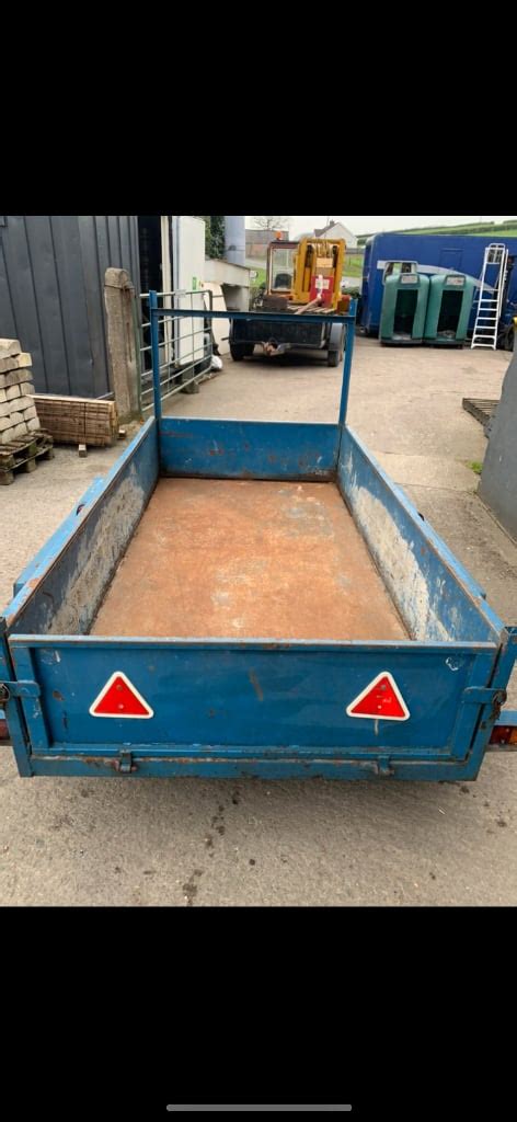 8ft By 4ft Steel Double Axle Trailer In Portadown County Armagh