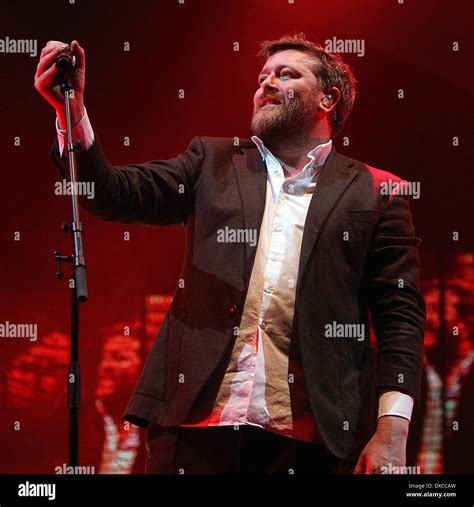 Guy Garvey Elbow Perform Live At The O2 Arena In Greenwich London England 021212 Featuring