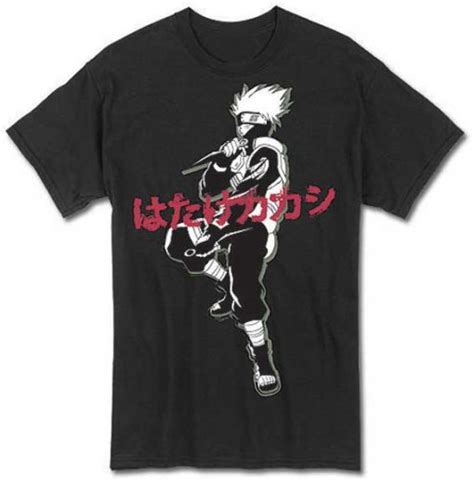 Naruto Kakashi Mens Tshirt Dark Stage