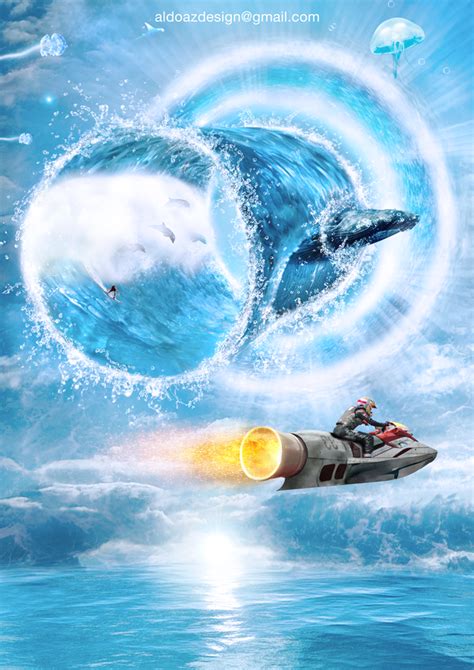 Tips on choosing a realistic zoom virtual background for your business meetings. Surreal Surf, link with more sequances, photos used and ...