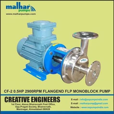 Stainless Steel Centrifugal Pump Cf2 Max Flow Rate 112 Lpm Rs 15000 Id 4223170330