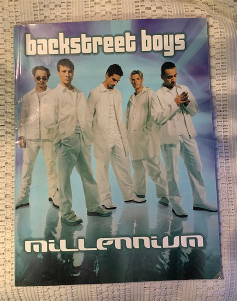 Songbook Backstreet Boys Millennium Free Shipping Etsyde