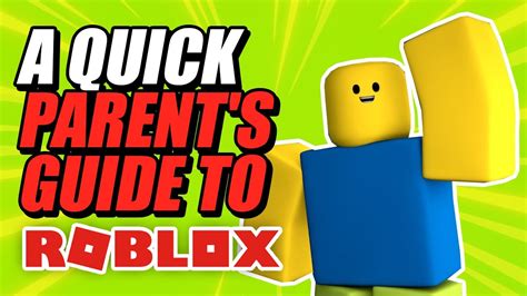 5 Things Every Parent Should Know About Roblox Youtube