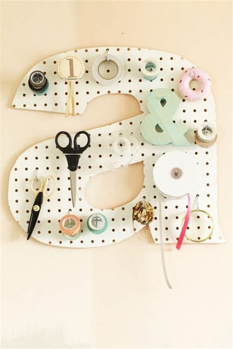 Pegboard Letter Diy A Ruffled Life For Rue Rococo Diy Letters