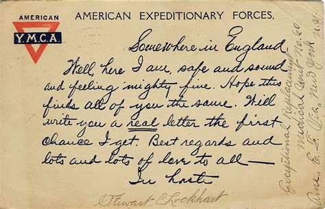 World War I Letters From Generals To Doughboys Voice The Sorrow Of