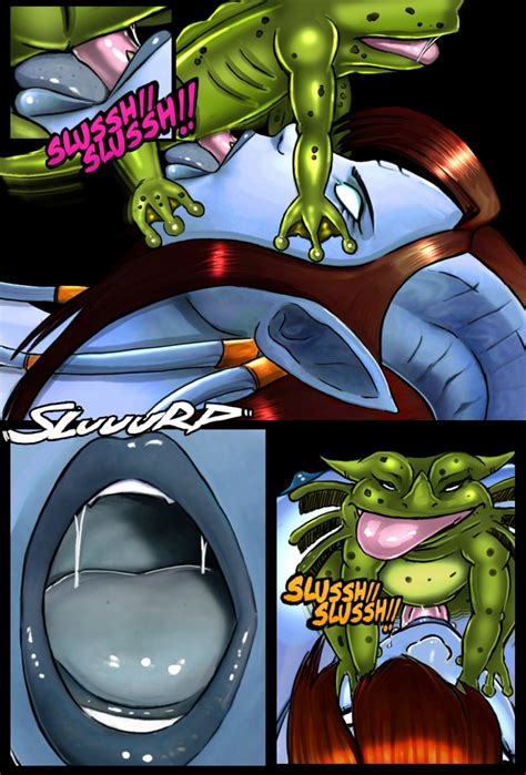 Rule 34 1girls 2013 Blizzard Entertainment Blowjob Blue Skin Brown Hair Comic Comic Page