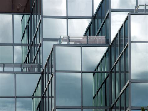 Glass Wall Building Royalty Free Stock Photo
