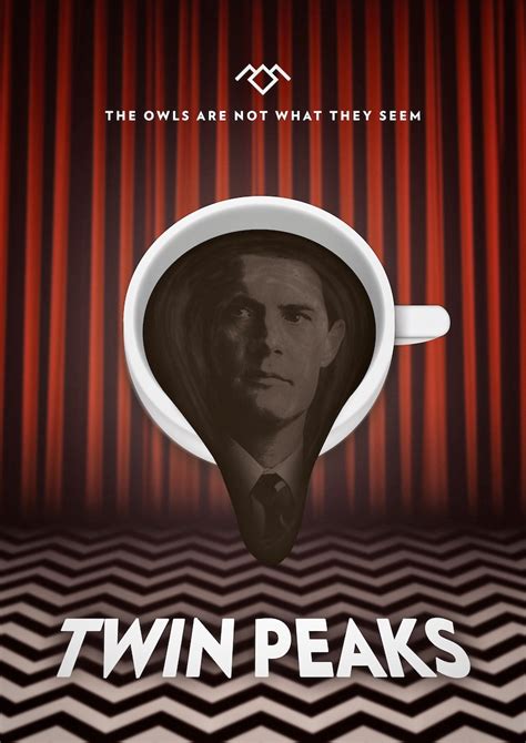 Twin Peaks David Lynch Tv Show Art Print Movie Poster Also Etsy Uk