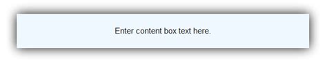 Create amazing projections define an unlimited list of. Adding A Box Shadow Effect To Content Boxes