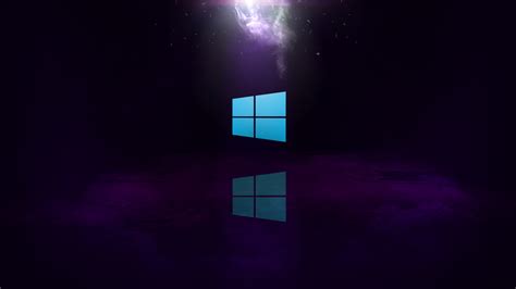 1366x768 Resolution Windows 10 Neon Logo 1366x768 Res