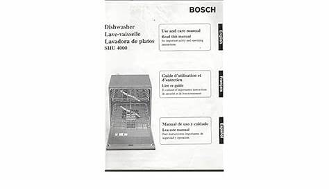 Reyhan Blog: Bosch Dishwasher Manual